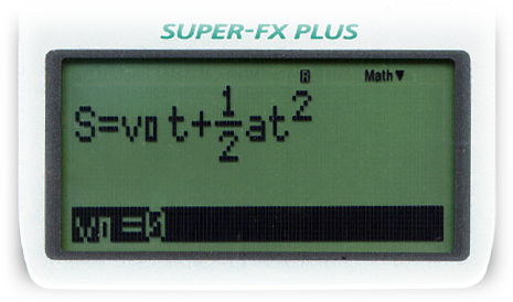 CASIO fx-5800P Formula