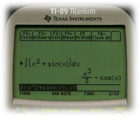 TI-89 Titanum Display