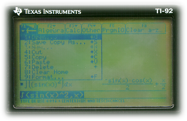 TI-92 Display