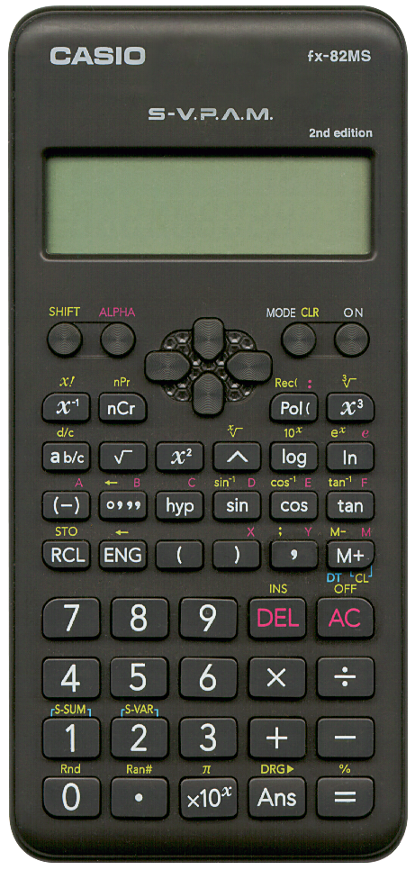 CASIO fx-82MS 2nd edition