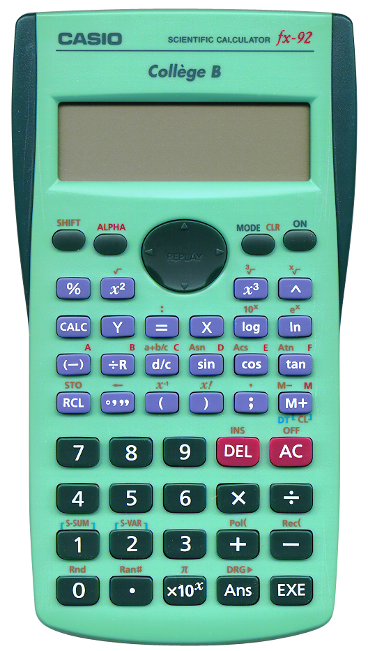 CASIO fx-92 Collège B