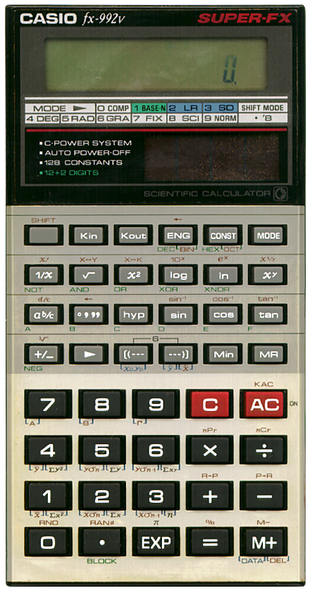 CASIO fx-992V