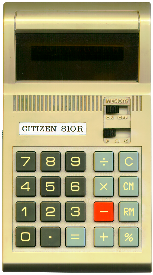 CITIZEN 810R