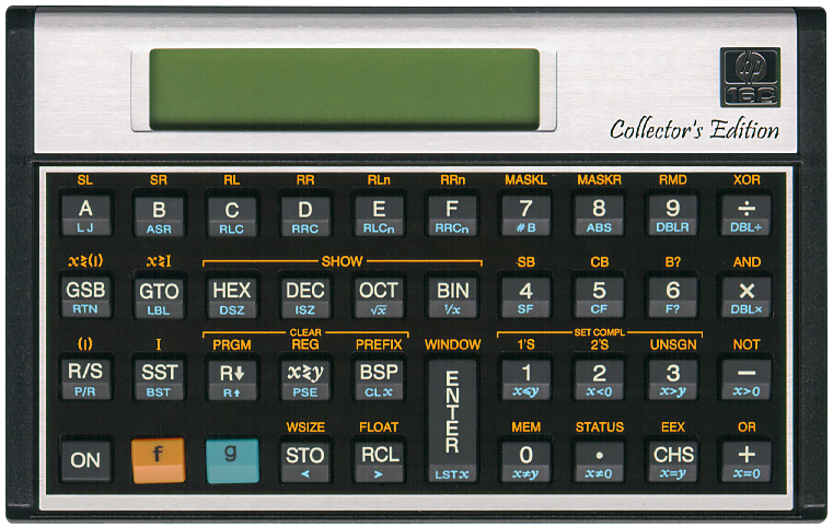 HP 16C Collector’s Edition