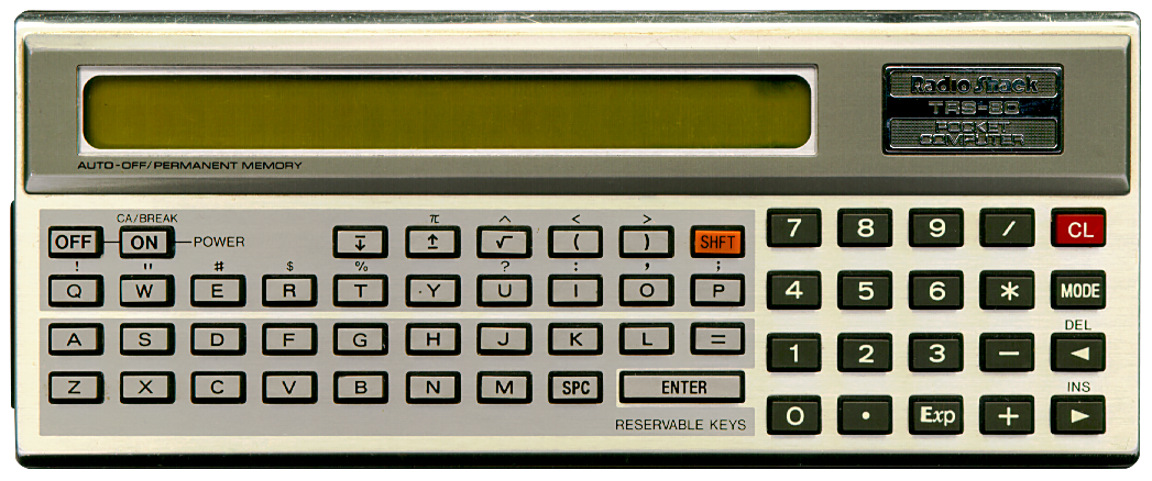 Radio Shack Pocket Computer (PC-1)