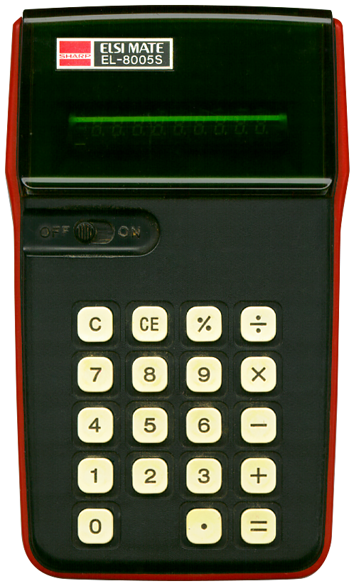 SHARP EL-8005S (Red)
