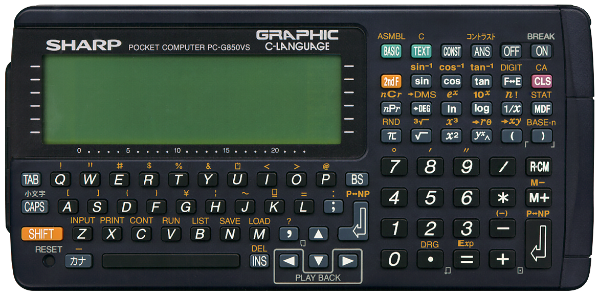 SHARP PC-G850VS
