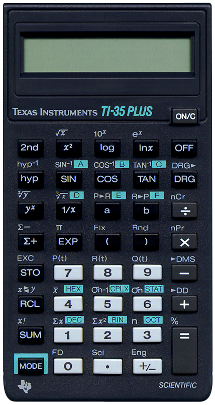 TI-35 PLUS (Second edition)